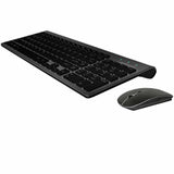 WIRELESS KEYBOARD & OPTICAL MOUSE